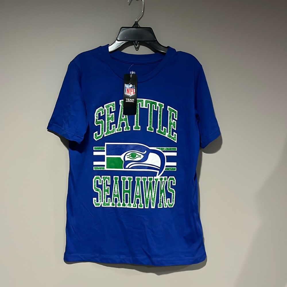 Seattle Seahawks, kids medium, graphic tee, NWT